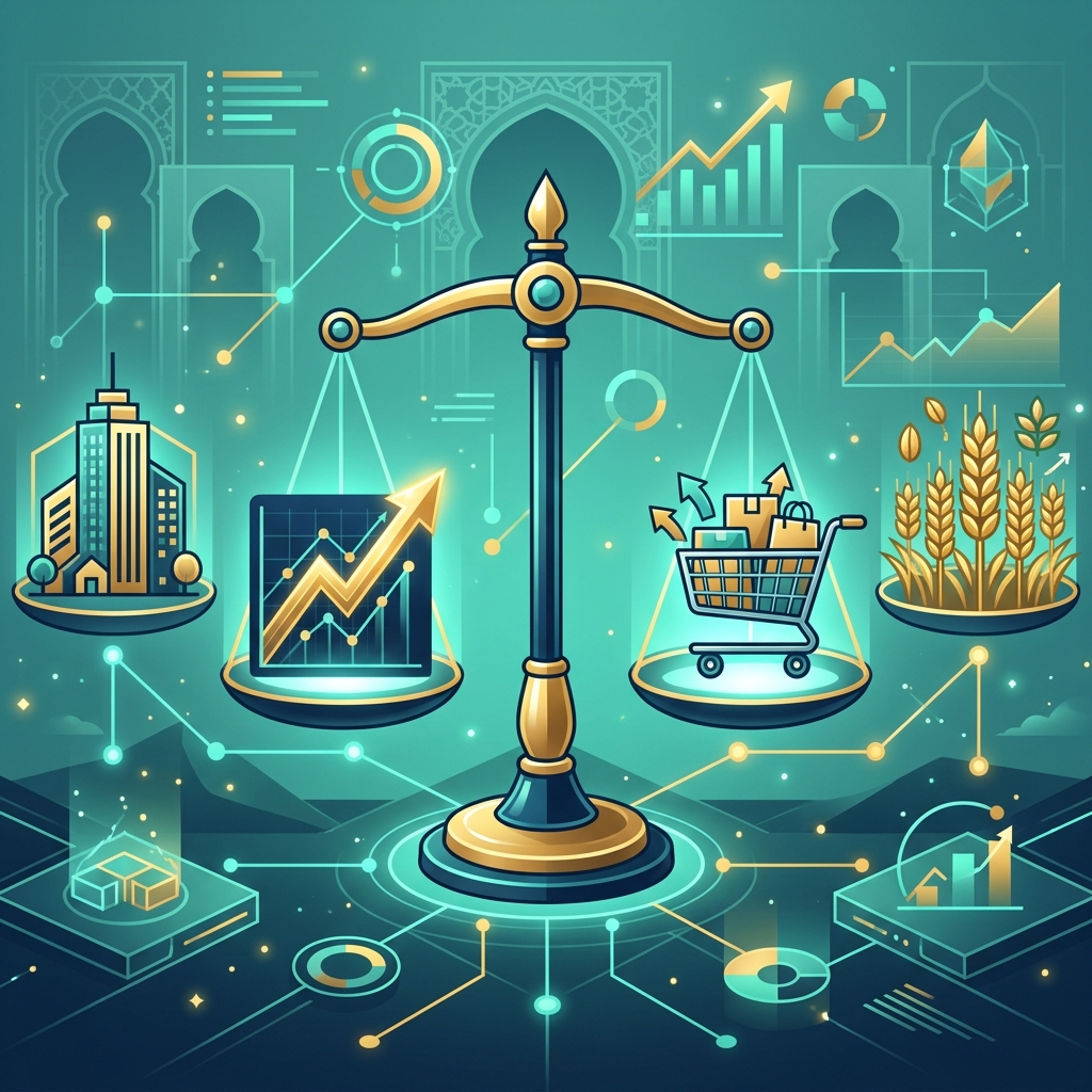 Graphique de croissance des investissements au Maroc avec différentes options
