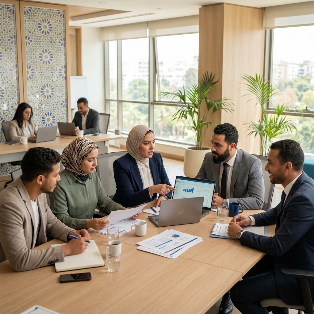 Équipe Manis Consulting au travail